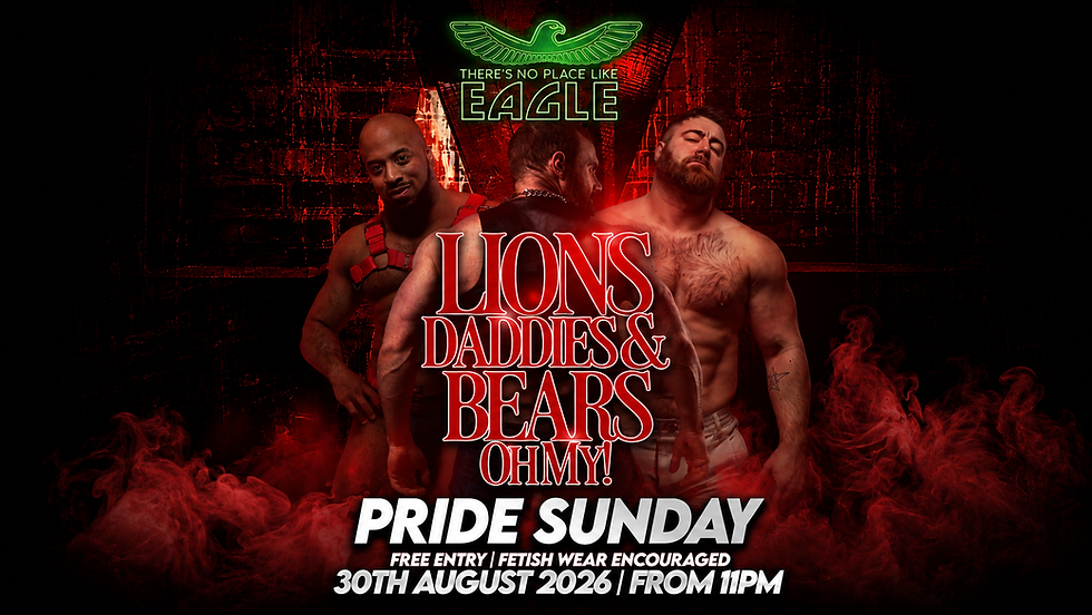 PRIDE 2026 - Lions, Daddies & Bears. Oh My!