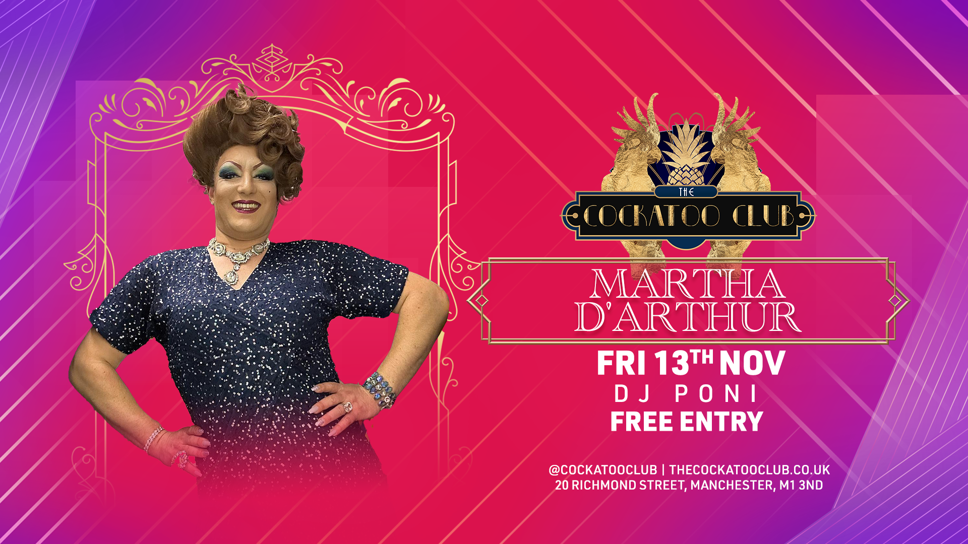 Cocktails & Cabaret with Martha D'Arthur