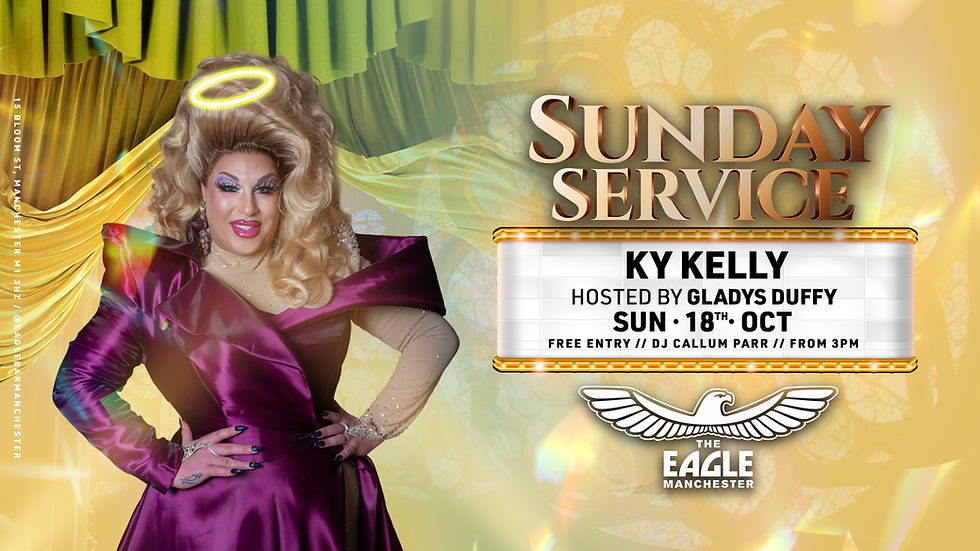 KY Kelly does Sunday Service with hostess Gladys Duffy