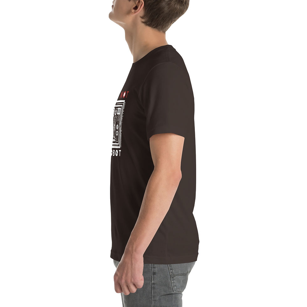 Thumbnail: JCSK- "I am NOT a Robot" T-shirt