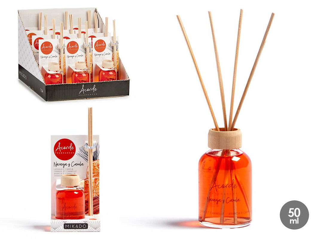 Αρωματικό χώρου stick 50 ml orange and cinnamon