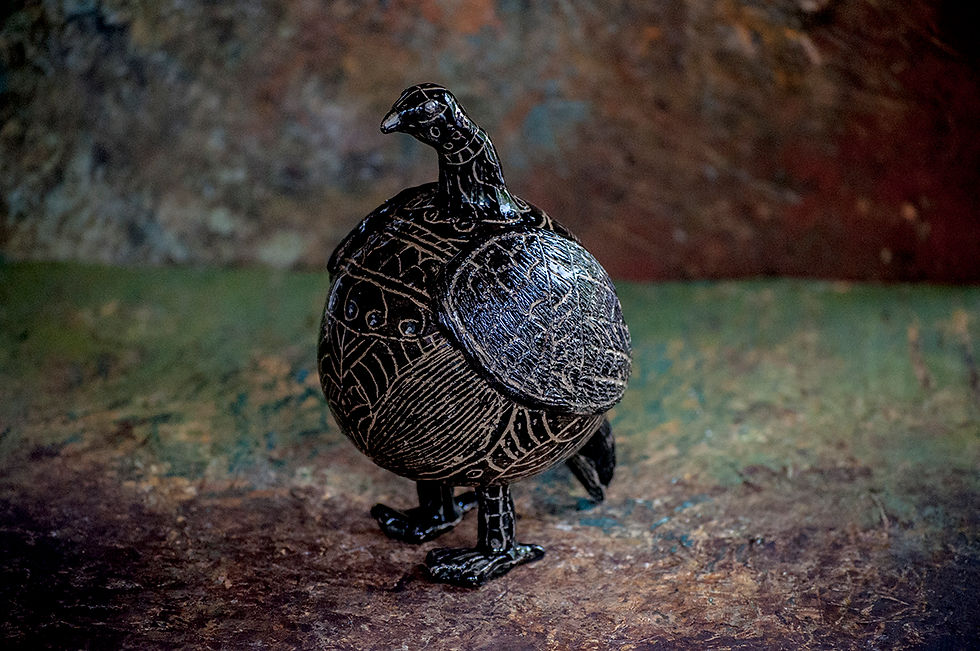 Thumbnail: Bird Sgraffito