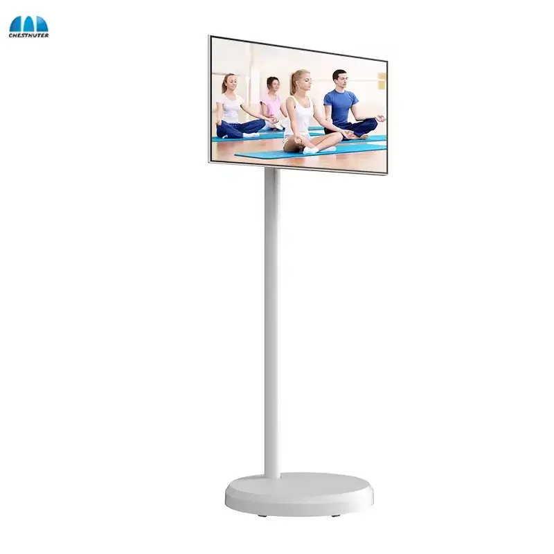 サムネイル： Popular Shenzhen 21.5 Inch Battery-Power Android Lg Stand