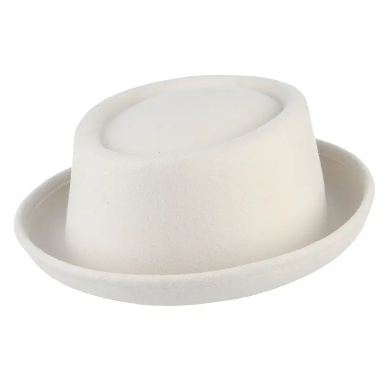 GEMVIE Unisex Wool Fedora Hat Size 56cm