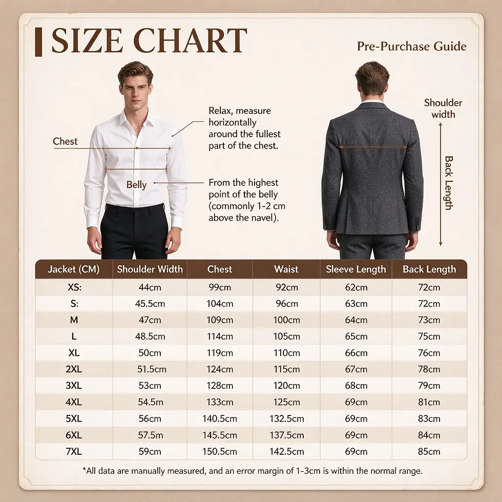 Miniatura: Men's Herringbone Tweed Blazer with Suede Elbow Patches Regular Fit