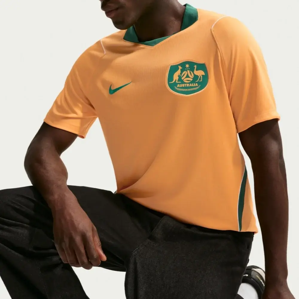 Nike IB5256 Australia 2026 World Cup Mens Fan Jersey Quick Dry