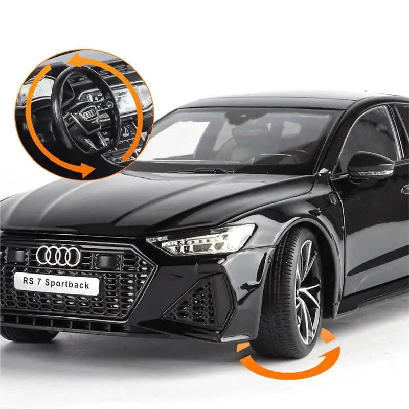 Miniatura: 1:18 Key Remote Control Version AUDI RS7 Alloy Sports Car