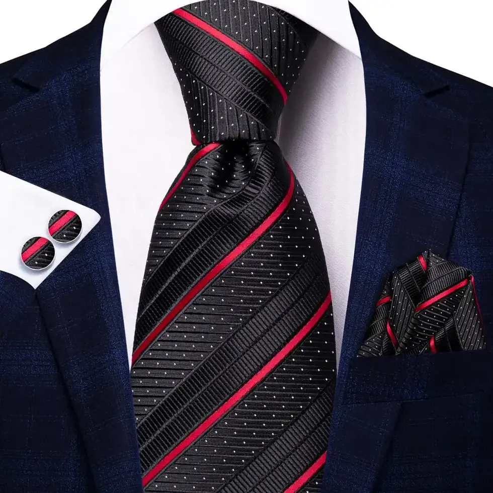Miniatura: Gravata Bordô Elegante
