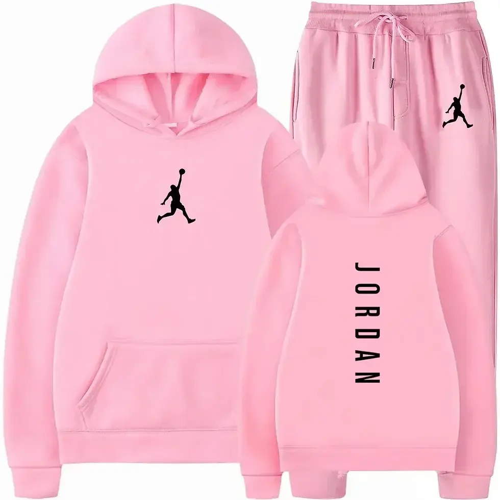 Thumbnail: Men's 2026 High-Quality Sportswear Sweatshirt + Sweatpants Size M