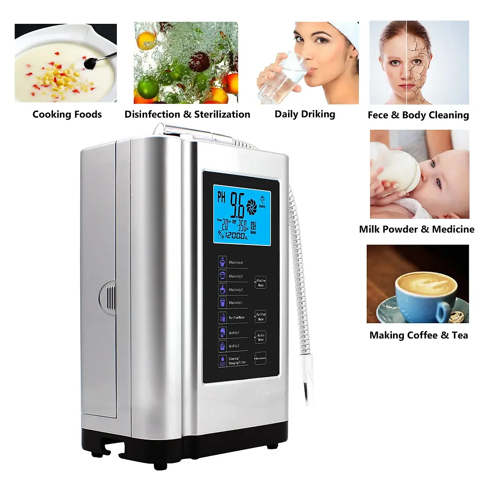 Miniatura: Alkaline Water Ionizer Hydrogen Generator Machine Purifier