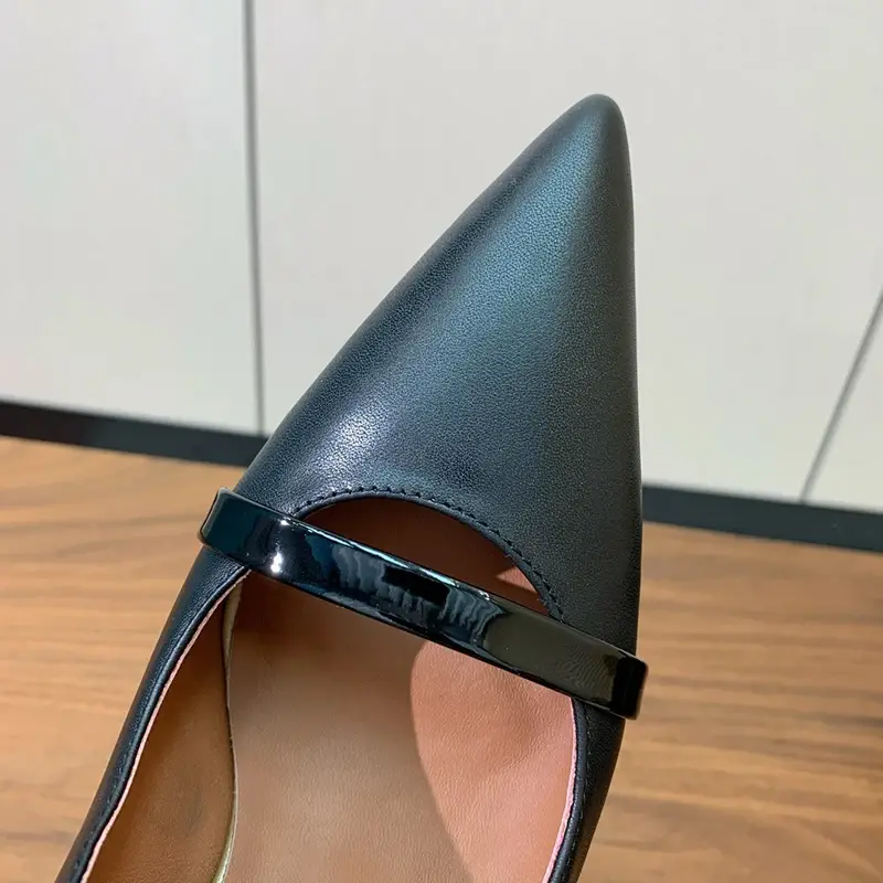 Thumbnail: Summer New Arrival Ladies Pointed Toe High Heels Thin Heel Sandals