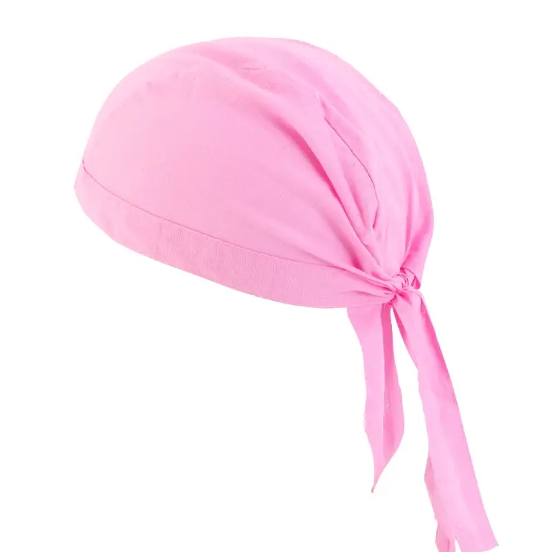 Miniatura: Unisex Cotton Durag Men Women Breathable BaRaa Color Cycling Cap