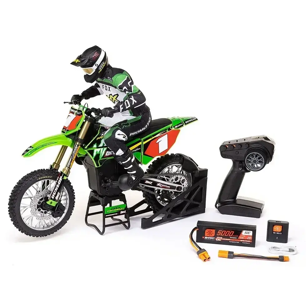 サムネイル： LOSI 1/4 Promoto-Mx LOS06000 LOS06002 RTR RC  Motorcycle
