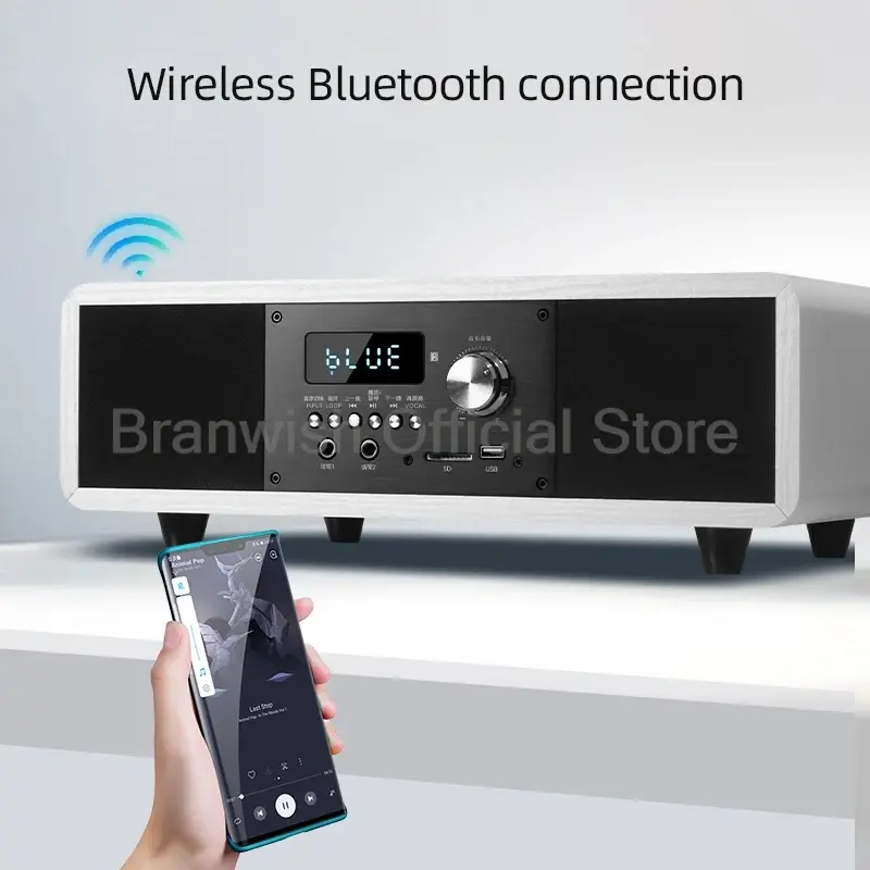 Miniatura: 5.1 Channel Bluetooth Speakers 360 Surround 200W Sound Box