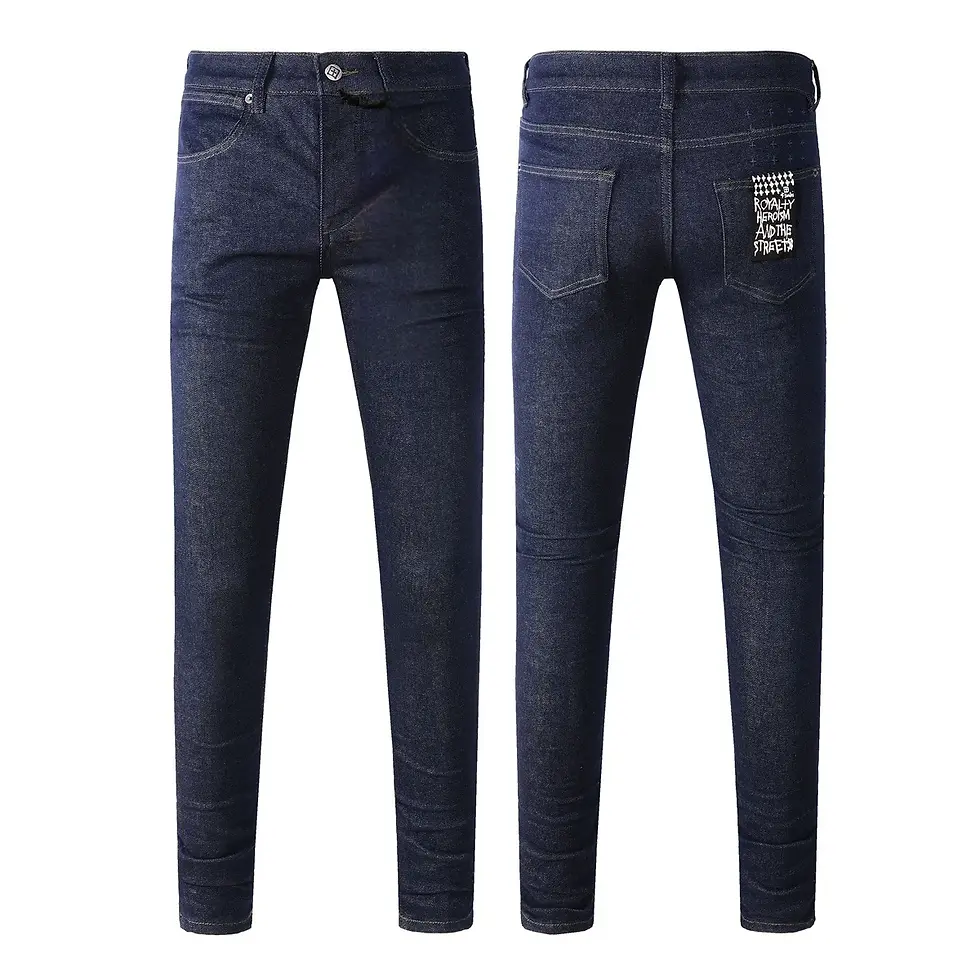 Thumbnail: KSUBI Top Quality Men's Name Brand Original Elastic Fabrics Denim Designer Jeans