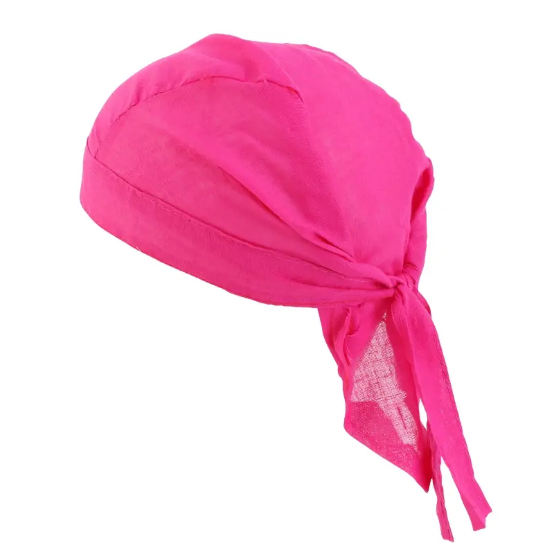 Miniatura: Unisex Cotton Durag Men Women Breathable BaRaa Color Cycling Cap