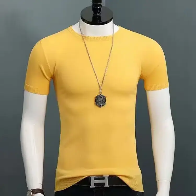 Thumbnail: 2024 Mens Summer Fashion New Casual Polo Shirts Size S