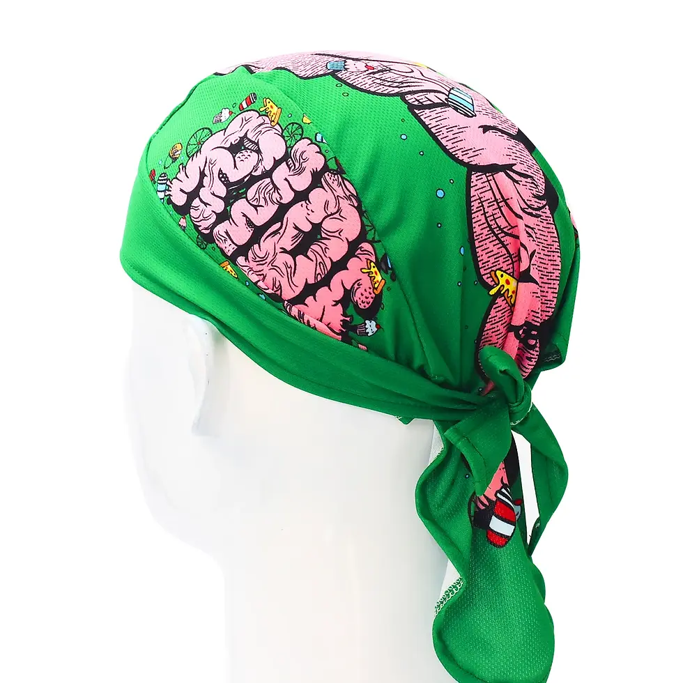 Miniatura: Retro Men's Summer Quick-Dry Cycling Headbands