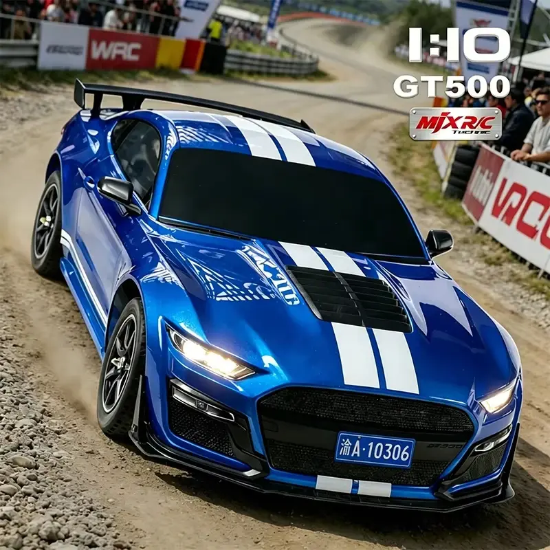 Thumbnail: MJX 10306 RC Drift Rally Car Flat Running 1:10 Brushless Simulation GT500