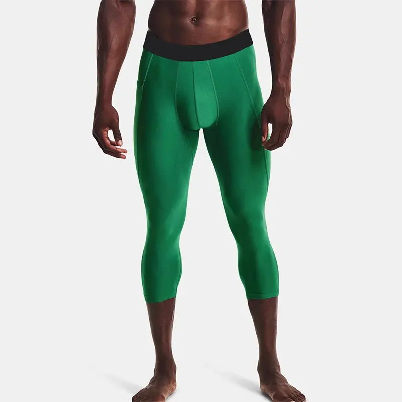 Men Compression 3/4 Leggings Sportswear Jym Tights