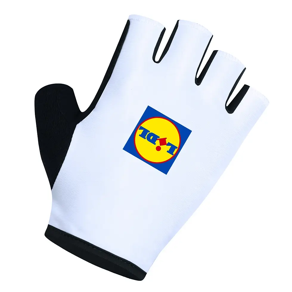 Thumbnail: MEXICO 2027 UAE Cycling Gloves Quick Step Half Finger Gloves Size m