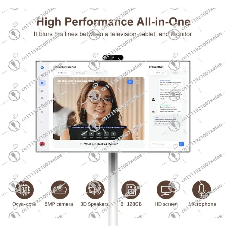 Thumbnail: Mobile Android Touch Screen Monitor Stand, 21.5" 24" 27" 32"
