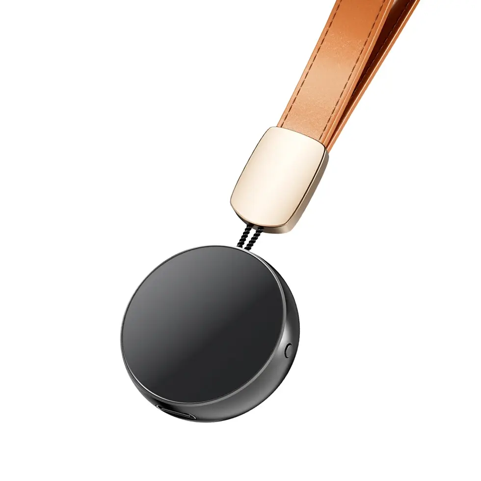 Miniatura: 32GB Mini Magnetic Voice Recorder, Round Design, 1536kbps