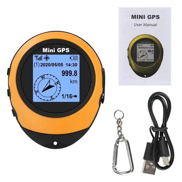 Thumbnail: compact gps navigator with digital compass