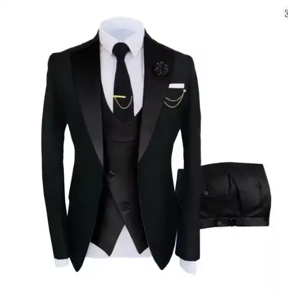 Thumbnail: New Costume Homme Popular Clothing Luxury Party Stage Men's Suit