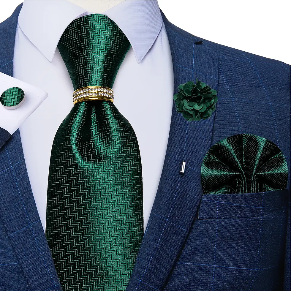 Thumbnail: New Designer Blue Red Paisley Ties for Men