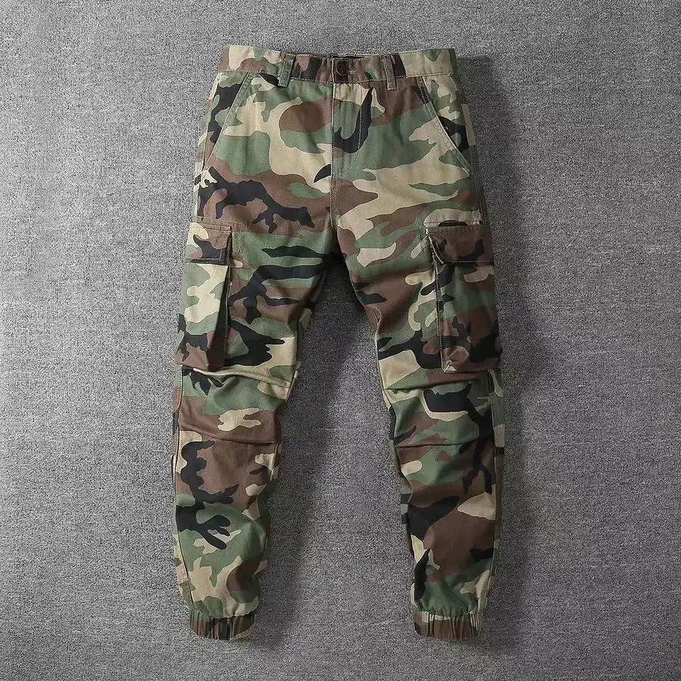 Thumbnail: Men's Fashion Camouflage Sports Hiking Pants