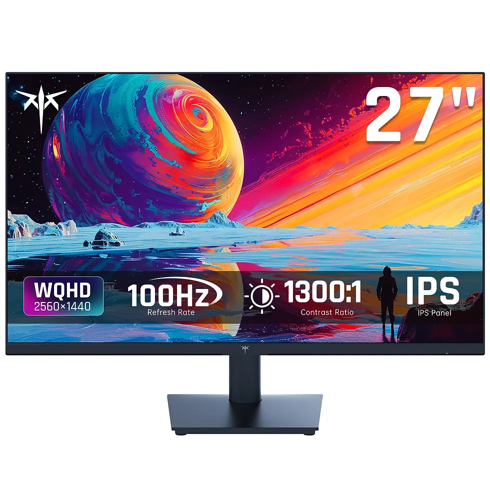 Thumbnail: KTC 27 Inch Monitor 1440P, QHD 2K@100Hz IPS PC Monitor