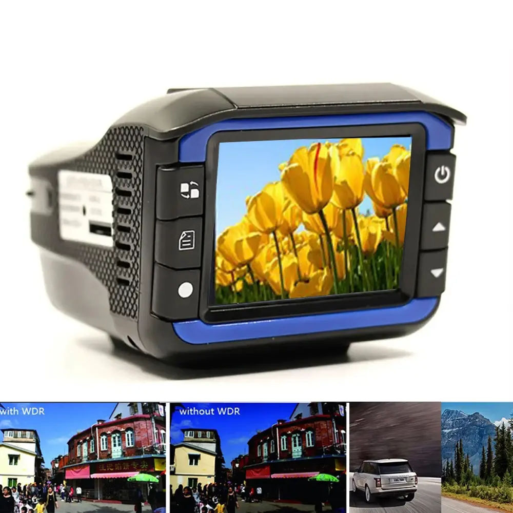 2025 Car Dash Recorder VGR-3 Plush Anto DVR Camera 2 in 1 Rad Detector