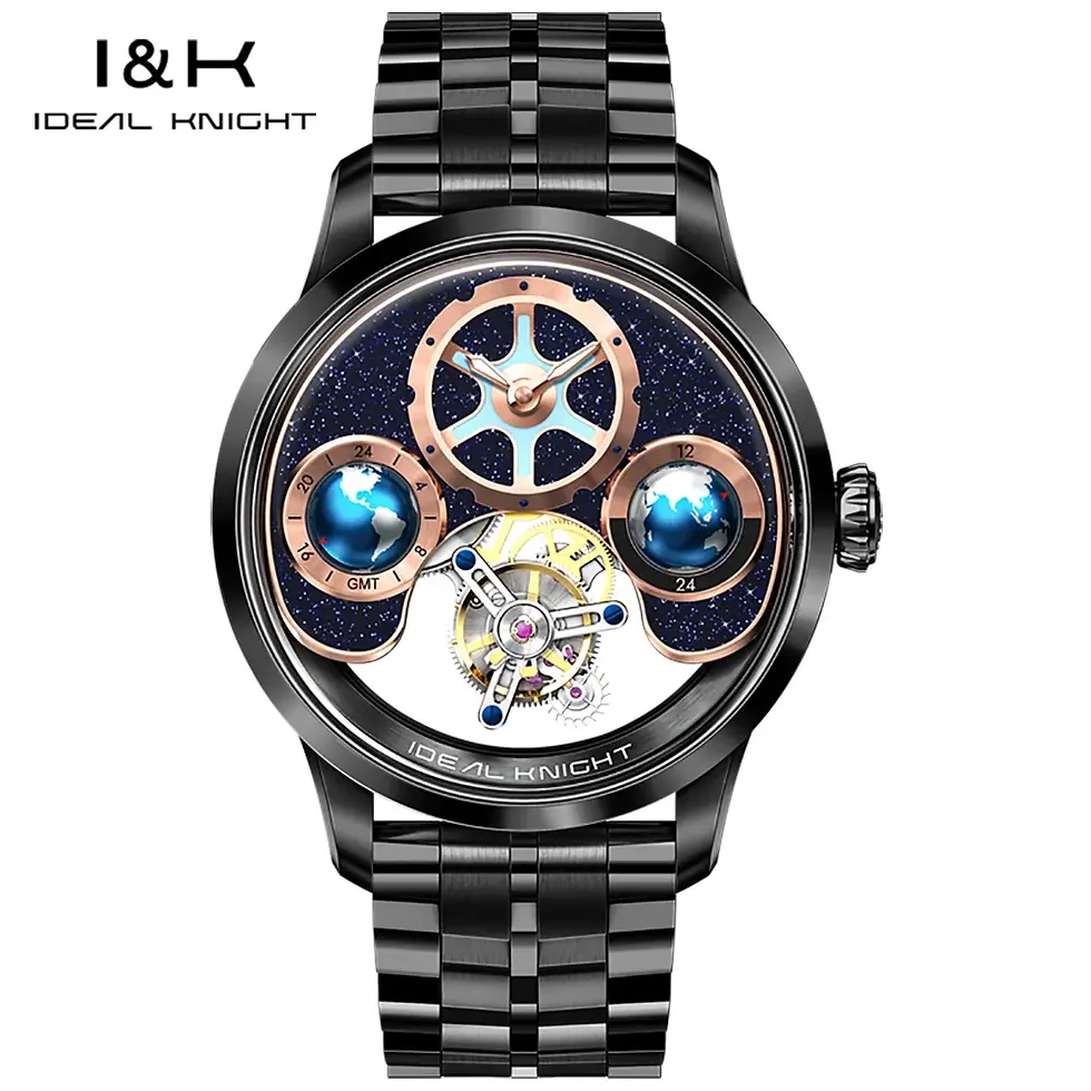 Miniature : ideal knight 6805 men's watch turbillen automatic watch