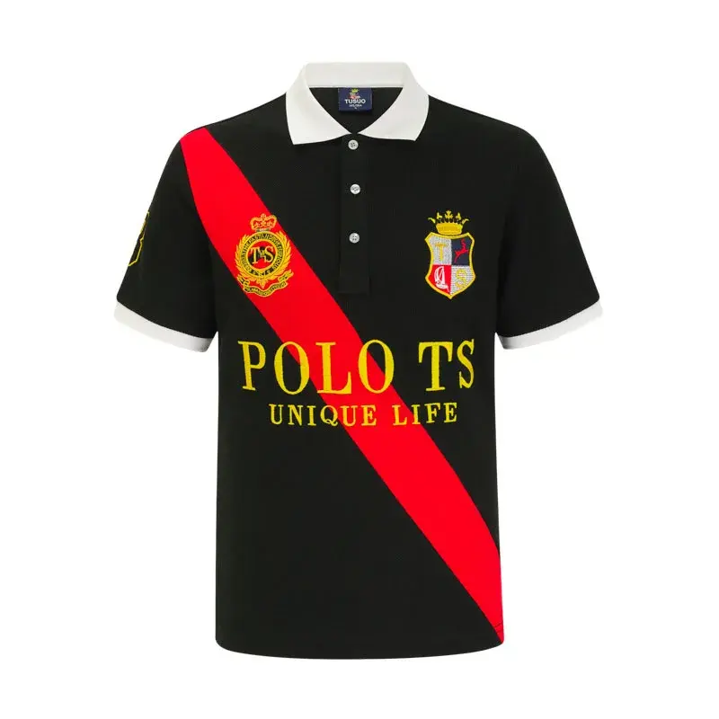 Thumbnail: New British Sports Men's Polo Shirt Short Sleeve UK Plus Size 7en CLOTHING