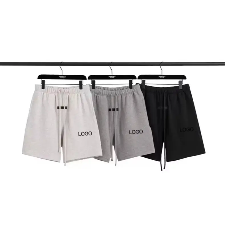 2026 New S22 Mens 80% Cotton 20% Polyester Sweat Gym Shorts