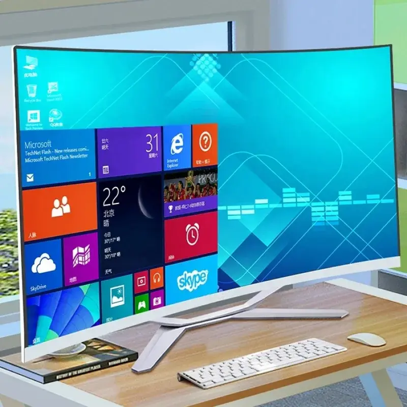 Miniatura: Design All in One Desktop Computer Pc AIO Touch PC Core 13 15 17 Processor