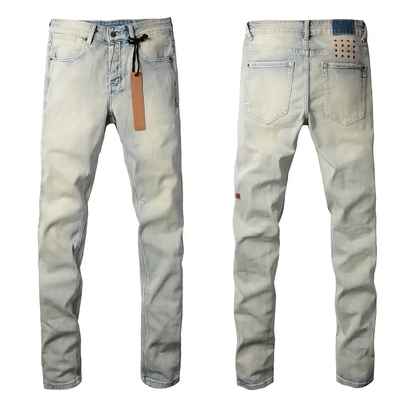 サムネイル： 2025 New Style Ksubing Top Quality Arrival Designer Brand Ripped Jeans Size M