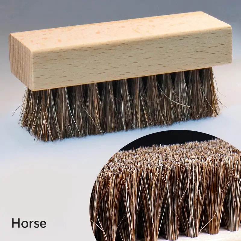 Thumbnail: Bristle shoe brush horsehair