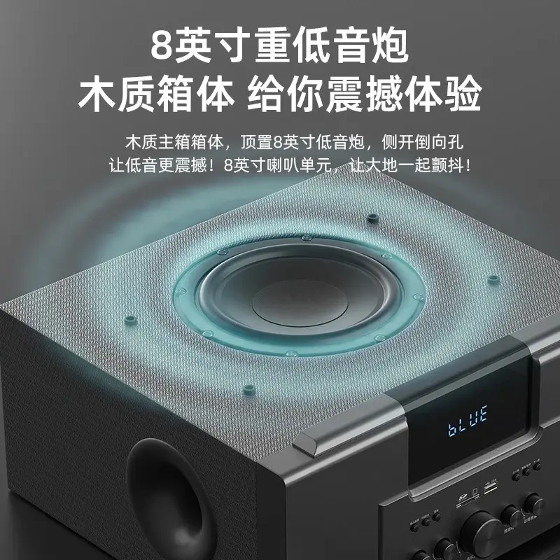 Miniatura: 5.1 Home Theater Surround Sound Home Living Room TV Karaoke High Power Speakers