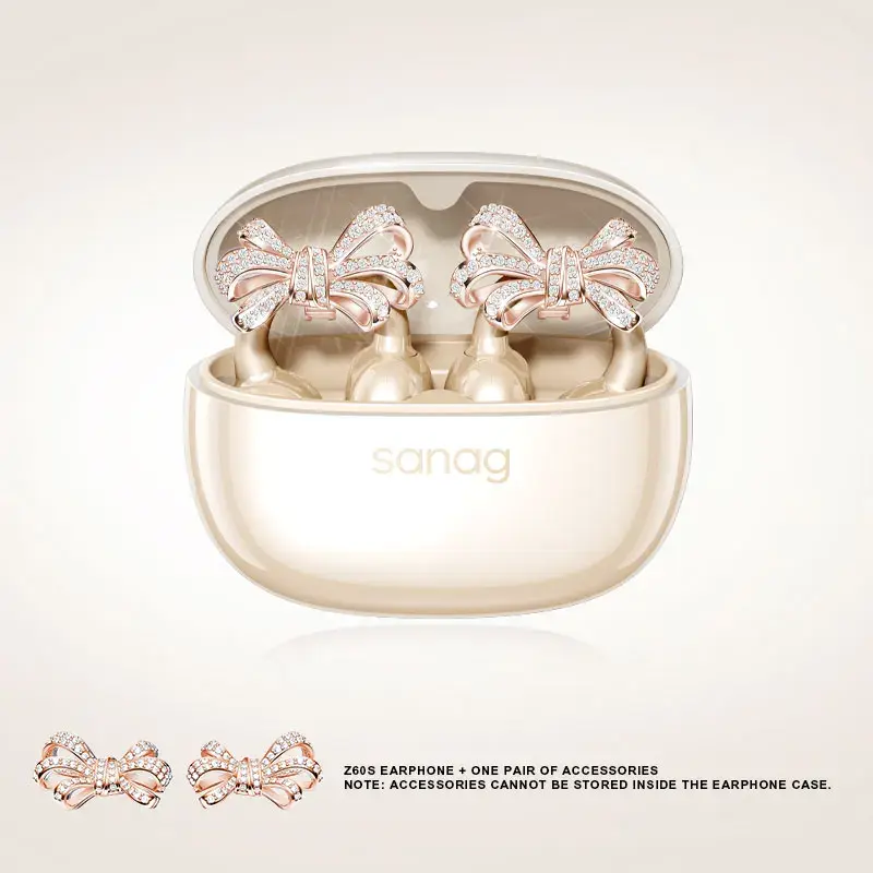 Miniatura: Sanag Z60S Ear Clip on OWS Earphones HiFi Soud