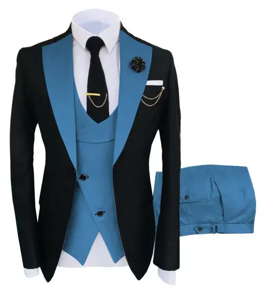 Thumbnail: New Costume Homme Popular Clothing Luxury Party Stage Men's Suit