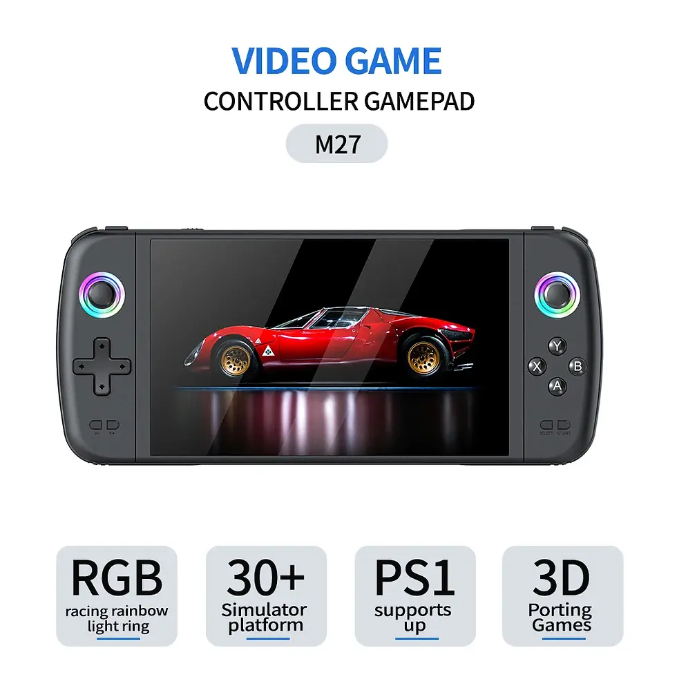 Miniatura: Game Console Portable Pocket Retro Handheld Video Game Console M27