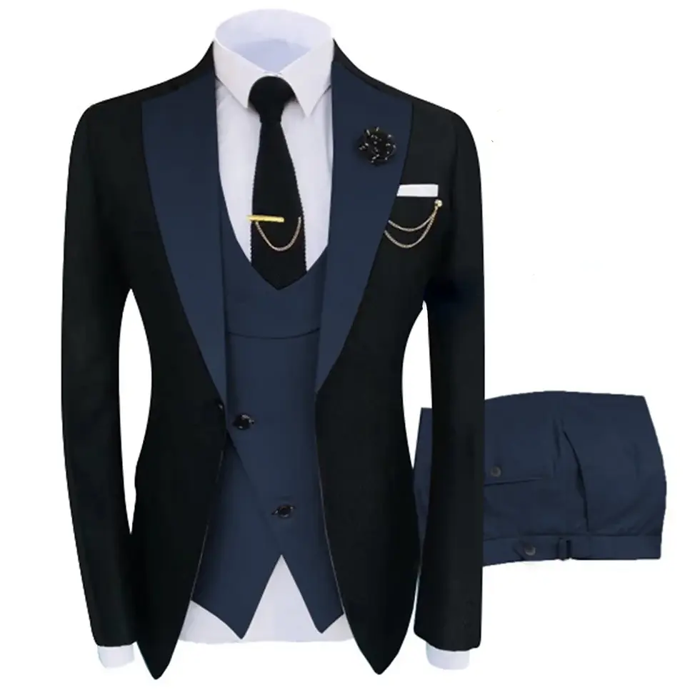 Thumbnail: New Costume Homme Popular Clothing Luxury Party Stage Men's Suit