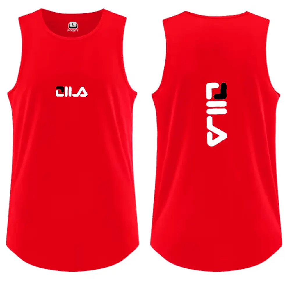 Miniaturebillede: Men's Tank Top Casual Breathable Sleeveless Shirt Outdoor Size M