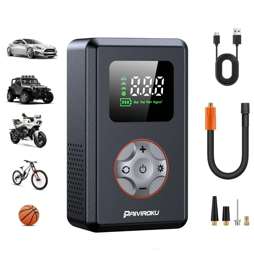 Cordless 150 PSI Tire Inflator by PAIVIROKU