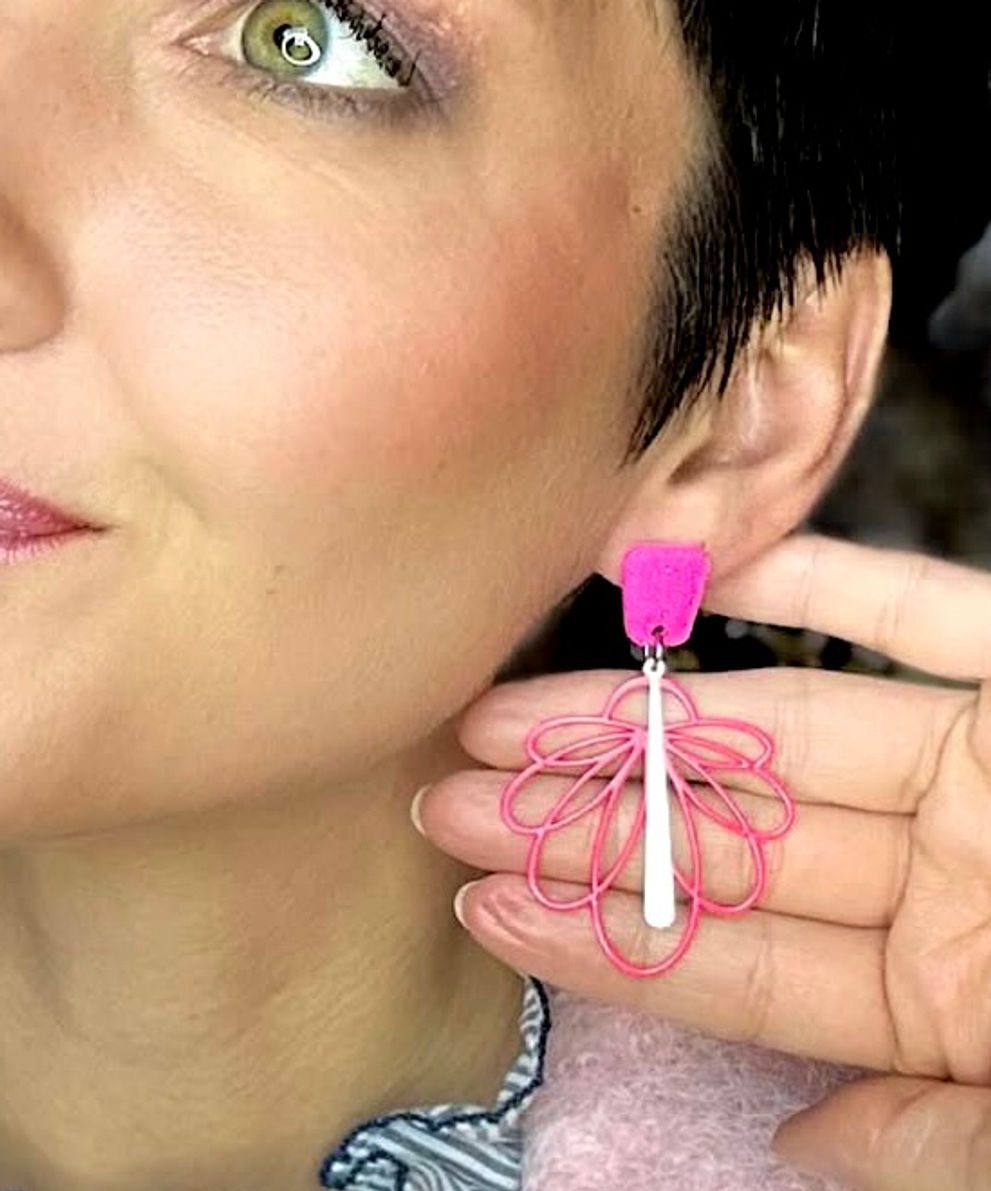 Boucles d’oreilles Lila-Rose