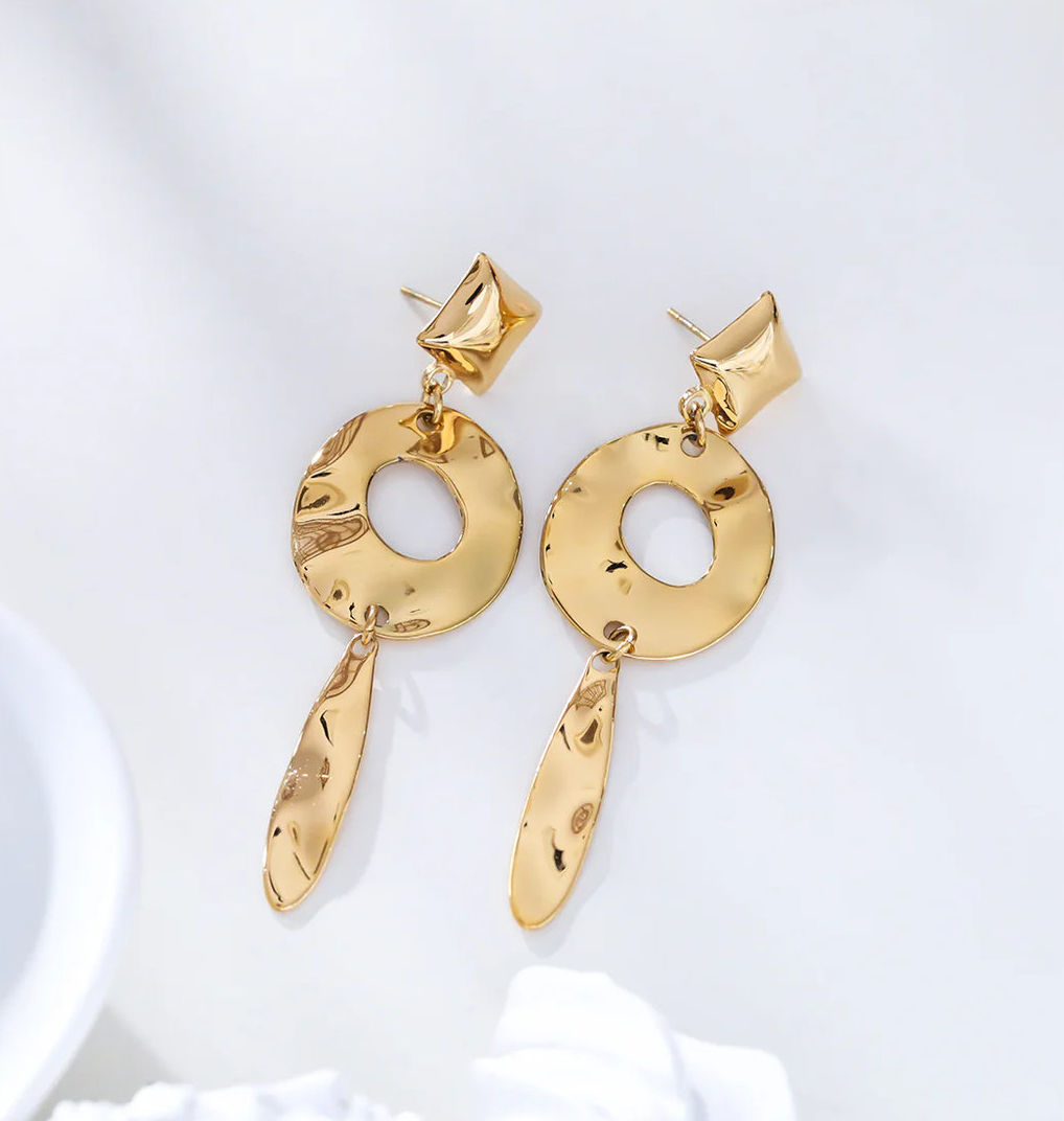 Boucles d’oreilles MADELEINE acier inoxydable 