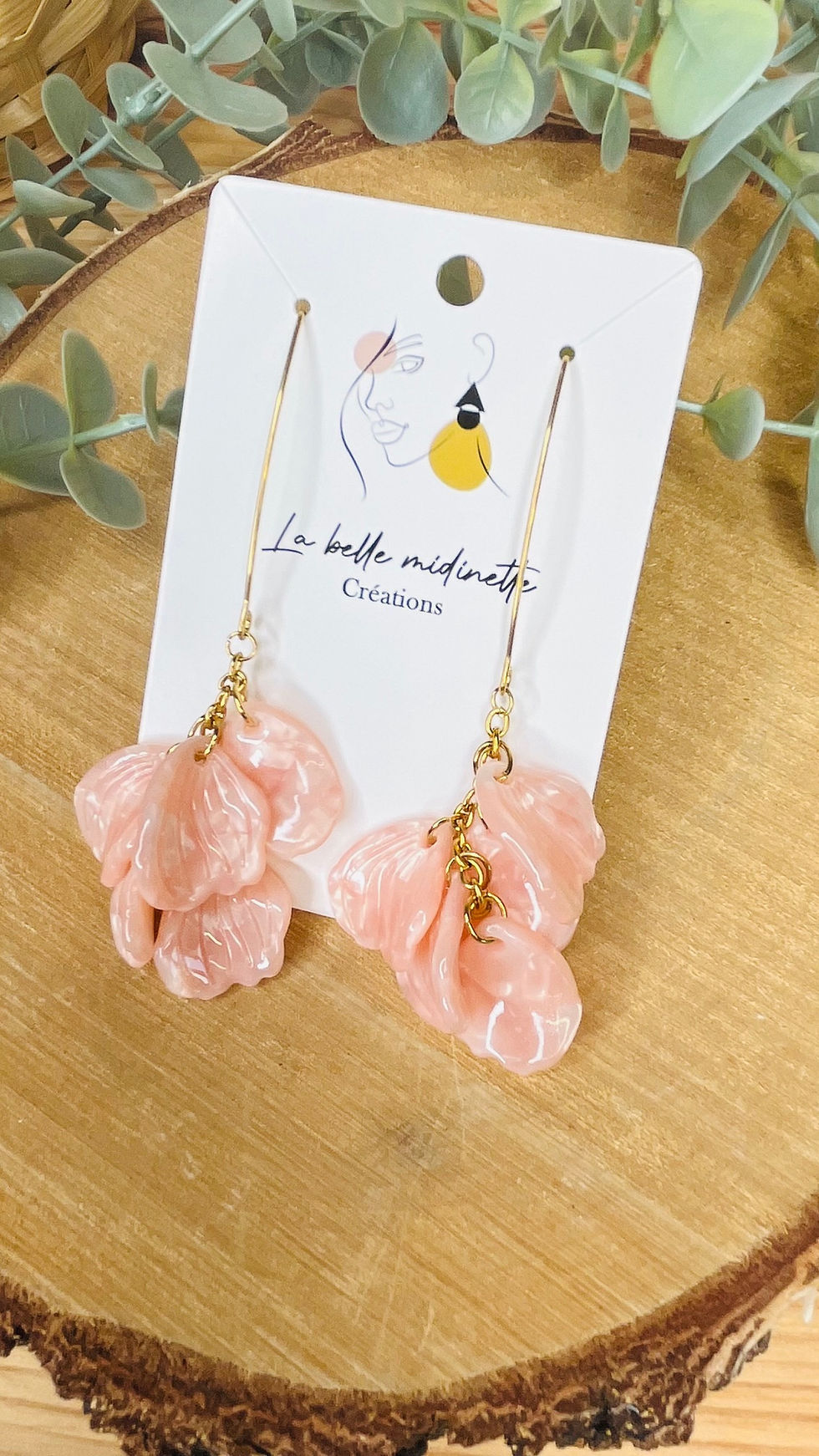 Thumbnail: Boucles d'oreilles CEZANNE