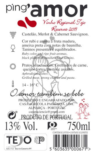Miniatura: Conjunto Ping'amor